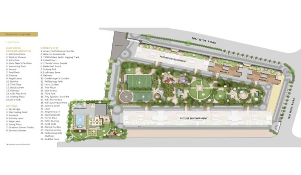 Kolte Patil Life Republic Aros Master Plan